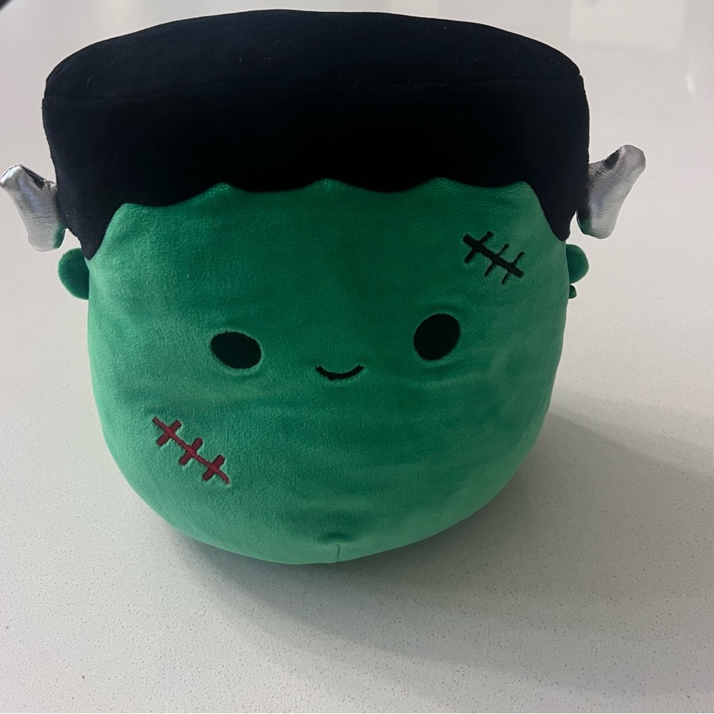 Squishmallow Marcus Frankenstein‎ Plush Green Black Soft 9" Stuffed Toy